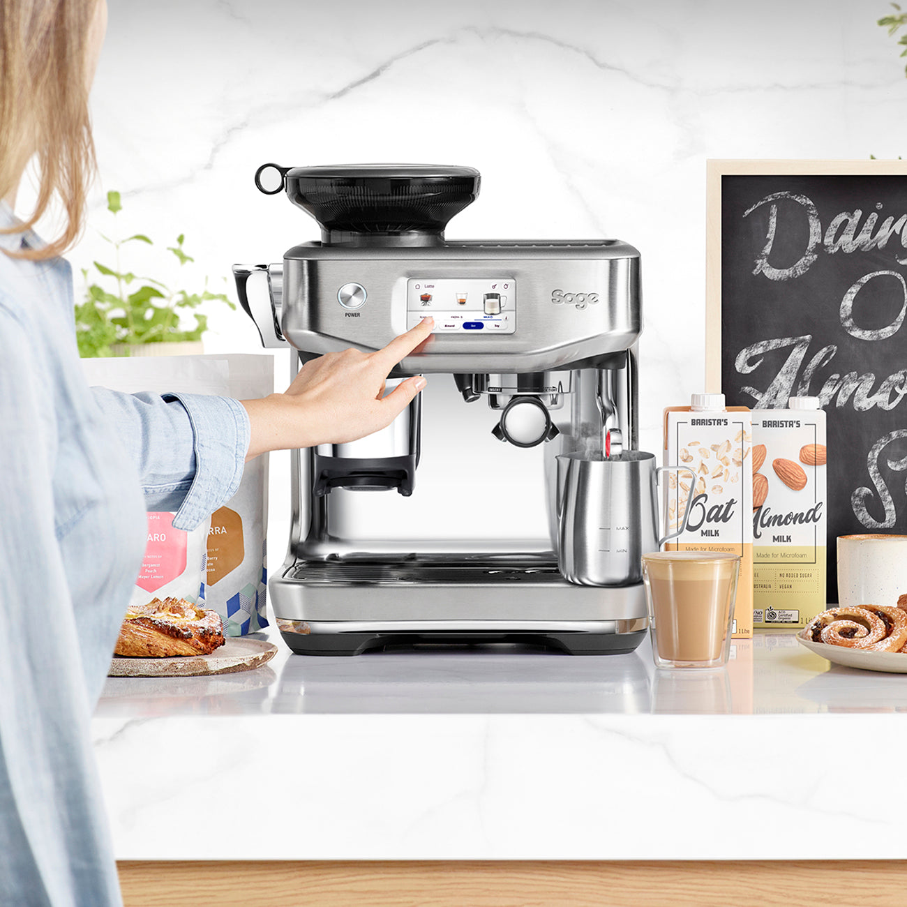 Cafetera Sage Barista Touch™ Impress