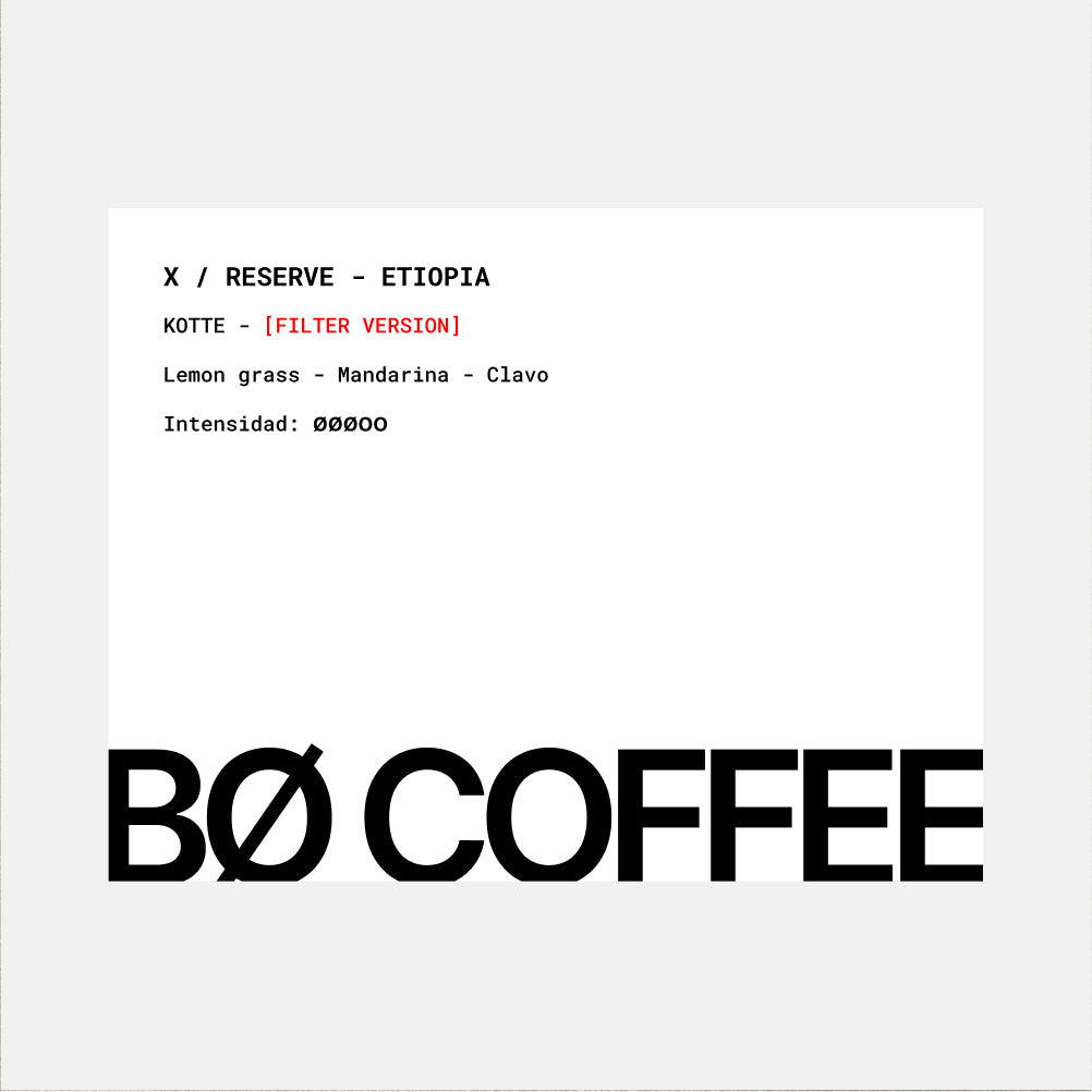 X / ETIOPIA (FILTER)